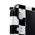 Black and White Zoomed Checkerboard Nintendo Switch Lite Skin